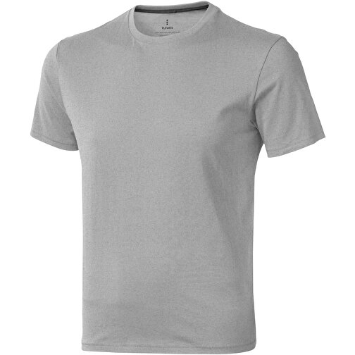 Nanaimo T-Shirt Für Herren , grau meliert, Single jersey Strick 90% Baumwolle, 10% Viskose, 160 g/m2, XS, , Bild 1