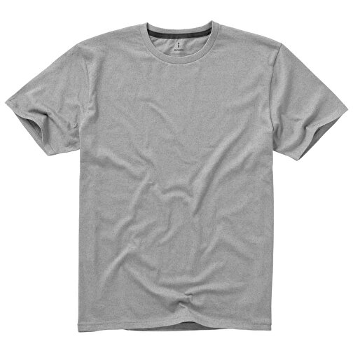 Nanaimo T-Shirt Für Herren , grau meliert, Single jersey Strick 90% Baumwolle, 10% Viskose, 160 g/m2, S, , Bild 6