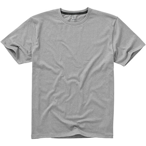 Nanaimo T-Shirt Für Herren , grau meliert, Single jersey Strick 90% Baumwolle, 10% Viskose, 160 g/m2, XL, , Bild 19