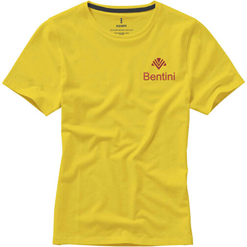Nanaimo – T-Shirt Für Damen , gelb, Single jersey Strick 100% BCI Baumwolle, 160 g/m2, XL, , Bild 4