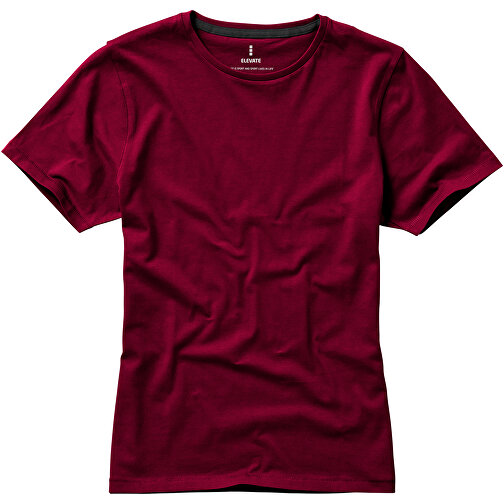 Nanaimo – T-Shirt Für Damen , bordeaux, Single jersey Strick 100% BCI Baumwolle, 160 g/m2, XS, , Bild 14