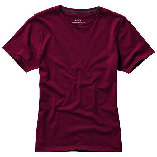 Nanaimo – T-Shirt Für Damen , bordeaux, Single jersey Strick 100% BCI Baumwolle, 160 g/m2, XS, , Bild 23