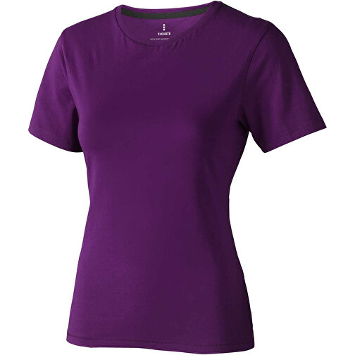 Nanaimo – T-Shirt Für Damen , pflaume, Single jersey Strick 100% BCI Baumwolle, 160 g/m2, XS, , Bild 1
