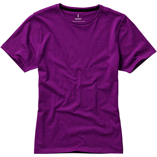 Nanaimo – T-Shirt Für Damen , pflaume, Single jersey Strick 100% BCI Baumwolle, 160 g/m2, XS, , Bild 12