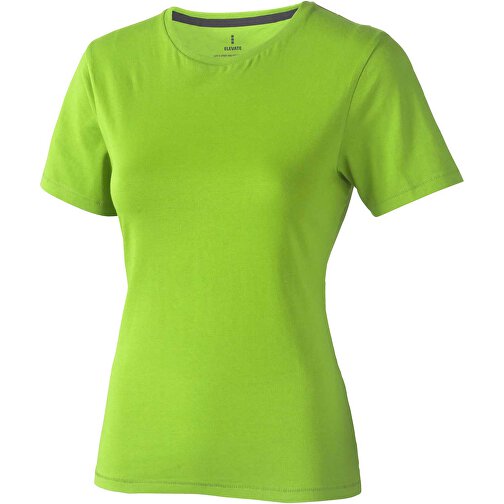 Nanaimo – T-Shirt Für Damen , apfelgrün, Single jersey Strick 100% BCI Baumwolle, 160 g/m2, XS, , Bild 1