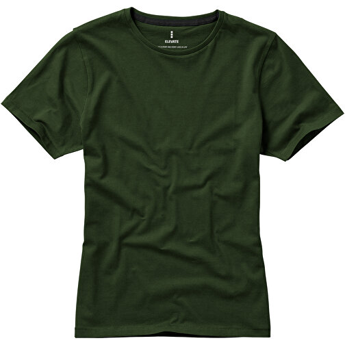 Nanaimo – T-Shirt Für Damen , armeegrün, Single jersey Strick 100% BCI Baumwolle, 160 g/m2, XS, , Bild 21