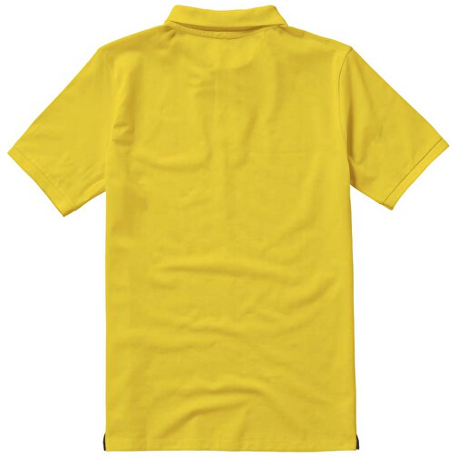 Calgary Poloshirt Für Herren , gelb, Piqué Strick 100% BCI Baumwolle, 200 g/m2, XS, , Bild 11
