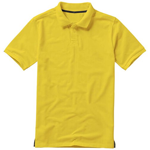Calgary Poloshirt Für Herren , gelb, Piqué Strick 100% BCI Baumwolle, 200 g/m2, XS, , Bild 15