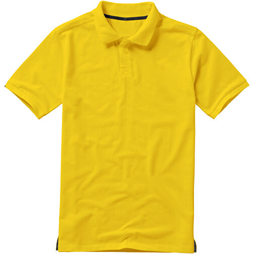 Calgary Poloshirt Für Herren , gelb, Piqué Strick 100% BCI Baumwolle, 200 g/m2, S, , Bild 20