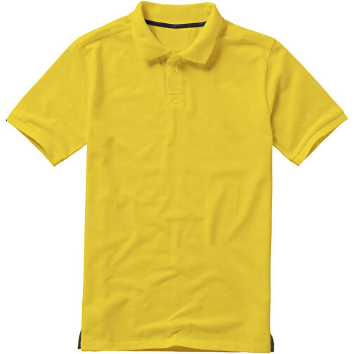 Calgary Poloshirt Für Herren , gelb, Piqué Strick 100% BCI Baumwolle, 200 g/m2, L, , Bild 2