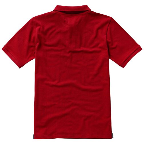 Calgary Poloshirt Für Herren , rot, Piqué Strick 100% BCI Baumwolle, 200 g/m2, XS, , Bild 7