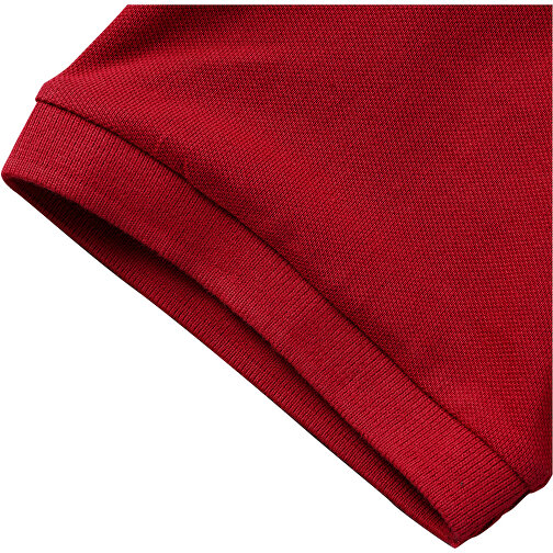 Calgary Poloshirt Für Herren , rot, Piqué Strick 100% BCI Baumwolle, 200 g/m2, XS, , Bild 4