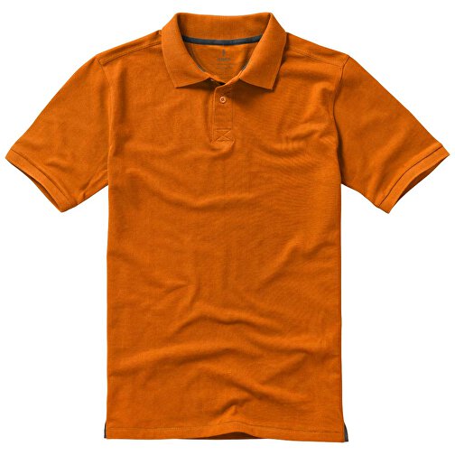 Calgary Poloshirt Für Herren , orange, Piqué Strick 100% BCI Baumwolle, 200 g/m2, XS, , Bild 10