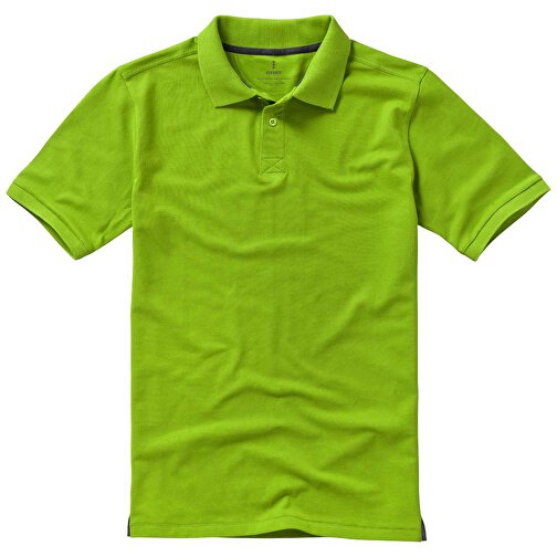Calgary Poloshirt Für Herren , apfelgrün, Piqué Strick 100% BCI Baumwolle, 200 g/m2, XS, , Bild 10
