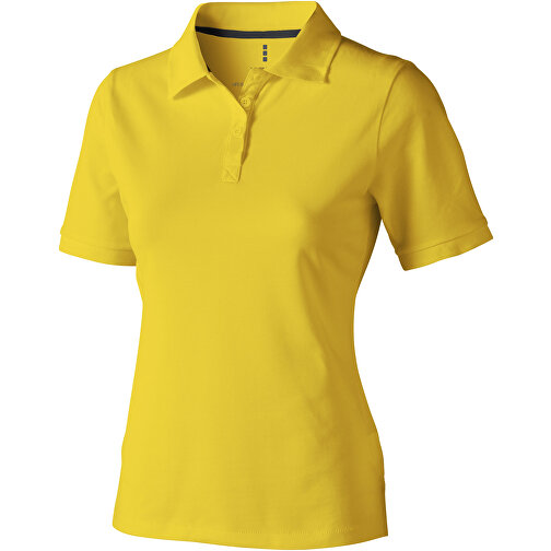 Calgary Poloshirt Für Damen , gelb, Piqué Strick  Baumwolle, 200 g/m2, M, , Bild 1