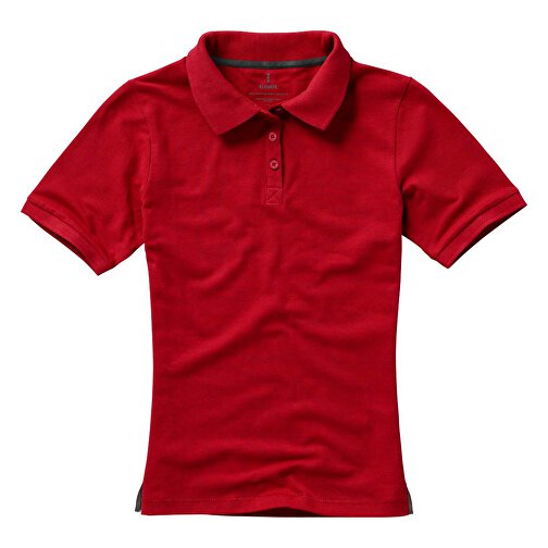 Calgary Poloshirt Für Damen , rot, Piqué Strick  Baumwolle, 200 g/m2, XS, , Bild 9