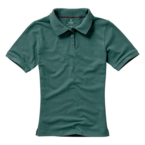 Calgary Poloshirt Für Damen , waldgrün, Piqué Strick  Baumwolle, 200 g/m2, XS, , Bild 16