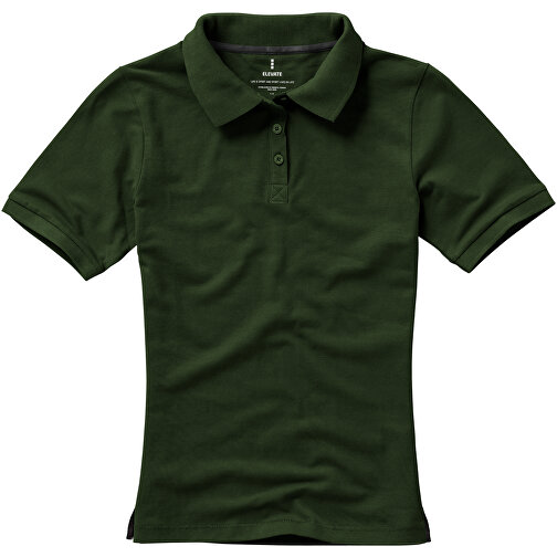 Calgary Poloshirt Für Damen , armeegrün, Piqué Strick  Baumwolle, 200 g/m2, XL, , Bild 13