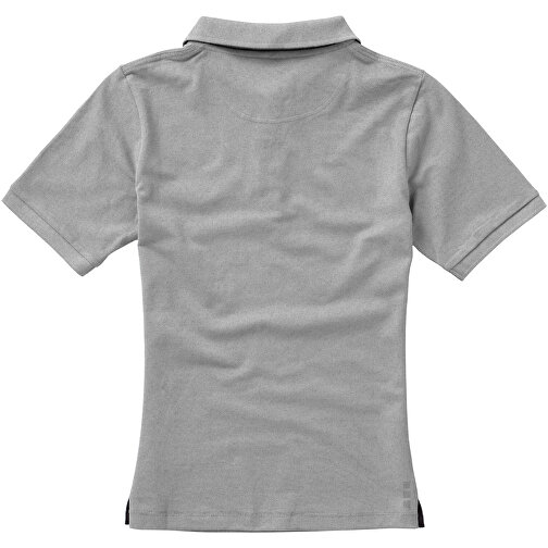 Calgary Poloshirt Für Damen , grau meliert, Piqué Strick 90% Baumwolle, 10% Viskose, 200 g/m2, XS, , Bild 17