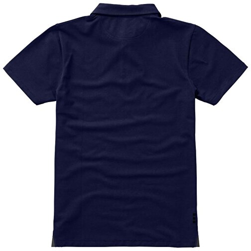 Markham Stretch Poloshirt Für Herren , navy, Double Pique Strick 5% Elastan, 95% BCI Baumwolle, 200 g/m2, XS, , Bild 9