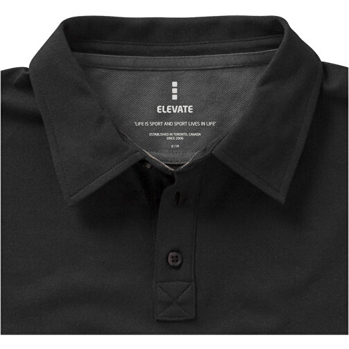 Markham Stretch Poloshirt Für Herren , schwarz, Double Pique Strick 5% Elastan, 95% BCI Baumwolle, 200 g/m2, XS, , Bild 6