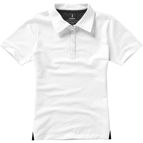 Markham Stretch Poloshirt Für Damen , weiß, Double Pique Strick 5% Elastan, 95% BCI Baumwolle, 200 g/m2, XS, , Bild 7