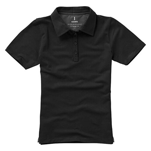 Markham Stretch Poloshirt Für Damen , schwarz, Double Pique Strick 5% Elastan, 95% BCI Baumwolle, 200 g/m2, XS, , Bild 24