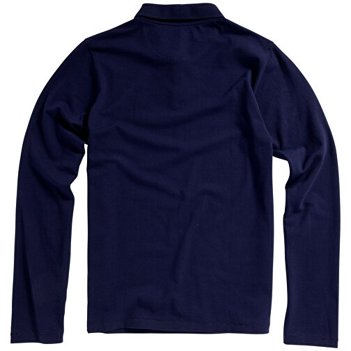Oakville Langarm Poloshirt Für Herren , navy, Piqué Strick 100% BCI Baumwolle, 200 g/m2, S, , Bild 19
