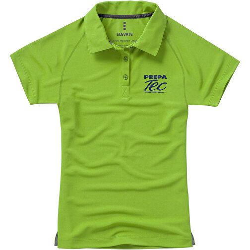 Ottawa Poloshirt Cool Fit Für Damen , apfelgrün, Piqué Strick mit Cool Fit Finish 100% Polyester, 220 g/m2, XS, , Bild 2