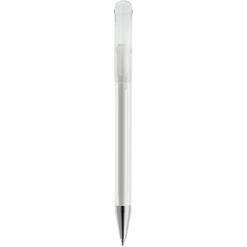 Prodir DS3 TFS Twist Kugelschreiber , Prodir, klar / grau, Kunststoff/Metall, 13,80cm x 1,50cm (Länge x Breite), Bild 1