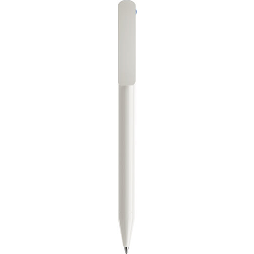 Prodir DS3 TPP Twist Kugelschreiber , Prodir, weiß / blau, Kunststoff, 13,80cm x 1,50cm (Länge x Breite), Bild 1