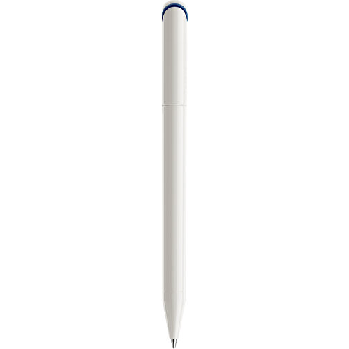 Prodir DS3 TPP Twist Kugelschreiber , Prodir, weiss / blau, Kunststoff, 13,80cm x 1,50cm (Länge x Breite), Bild 3