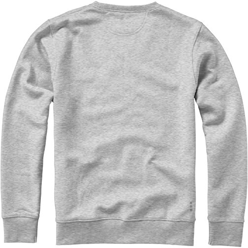 Surrey Sweatshirt Mit Rundhalsausschnitt Unisex , grau meliert, Strick 82% Baumwolle, 10% Viskose, 8% Polyester, 300 g/m2, S, , Bild 6
