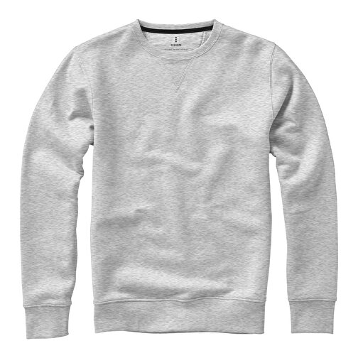 Surrey Sweatshirt Mit Rundhalsausschnitt Unisex , grau meliert, Strick 82% Baumwolle, 10% Viskose, 8% Polyester, 300 g/m2, L, , Bild 8