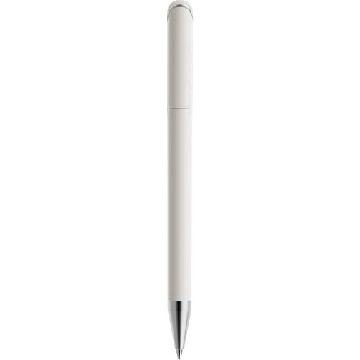 Prodir DS3 TMS Twist Kugelschreiber , Prodir, weiß/grau, Kunststoff/Metall, 13,80cm x 1,50cm (Länge x Breite), Bild 3