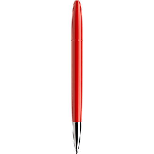 Prodir DS5 TPC Twist Kugelschreiber , Prodir, rot, Kunststoff/Metall, 14,30cm x 1,60cm (Länge x Breite), Bild 3