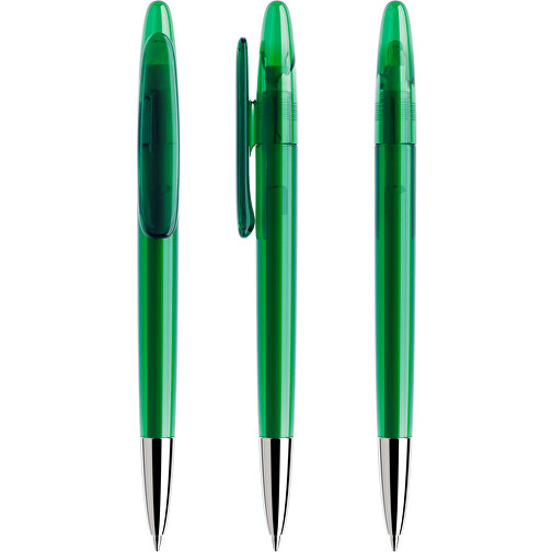 Prodir DS5 TTC Twist Kugelschreiber , Prodir, dunkelgrün, Kunststoff/Metall, 14,30cm x 1,60cm (Länge x Breite), Bild 6