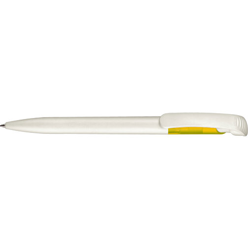 Kugelschreiber BIO-PEN , Ritter-Pen, ananas-gelb, Cellulose-Kunststoff ABS, 14,80cm (Länge), Bild 3