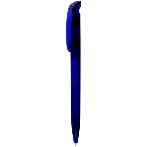 Kugelschreiber CLEAR FROZEN , Ritter-Pen, royal-blau, ABS-Kunststoff, 14,80cm (Länge), Bild 1