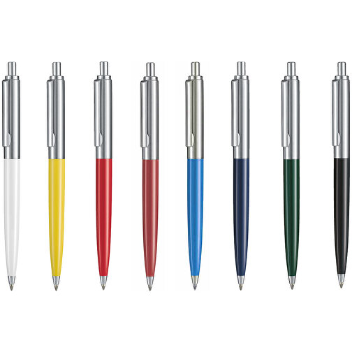 Kugelschreiber KNIGHT , Ritter-Pen, schwarz, ABS + Metall, 13,40cm (Länge), Bild 4