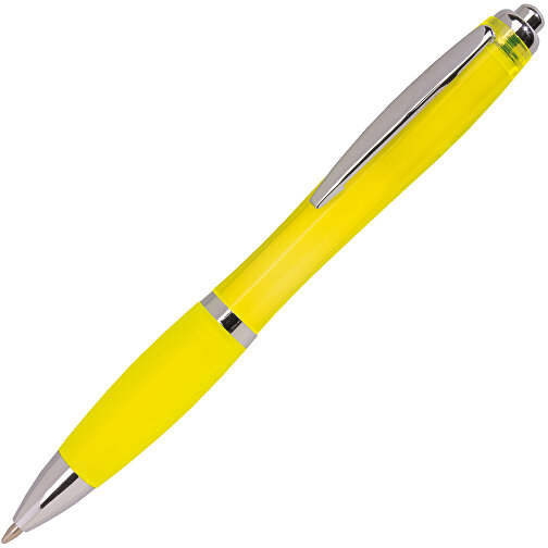 Kugelschreiber SWAY , gelb, Kunststoff / Stahl, 14,00cm (Länge), Bild 2