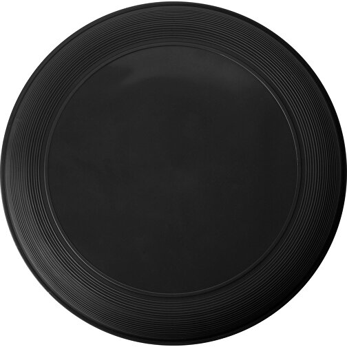 Wurfscheibe Aus Kunststoff Jolie , schwarz, Plastik, PP, , Bild 1
