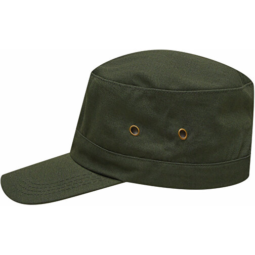 Military-Cap SOLDIER , dunkelgrün, 100% Baumwolle, 250 g/m², 1,00cm (Länge), Bild 5