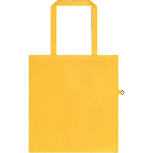 Einkaufstasche SHOPPY , gelb, 190T Polyester, 38,00cm x 42,00cm (Länge x Breite), Bild 2