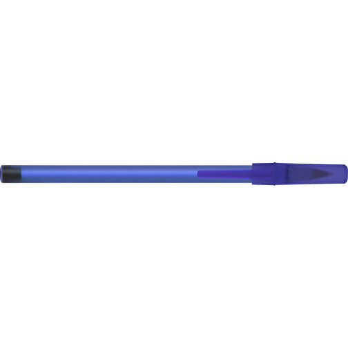 BIC® Round Stic® Kugelschreiber , BiC, gefr. dunkelblau, Kunststoff, 1,20cm x 15,00cm (Länge x Breite), Bild 3