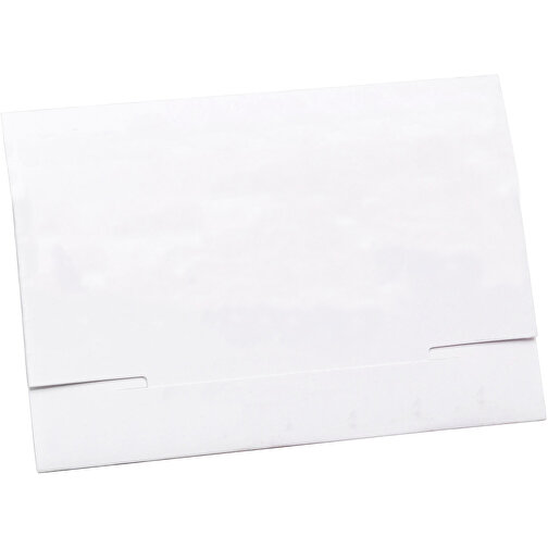 Pflastermäppchen , weiß, Kartonage, 7,60cm x 2,00cm (Länge x Breite), Bild 3