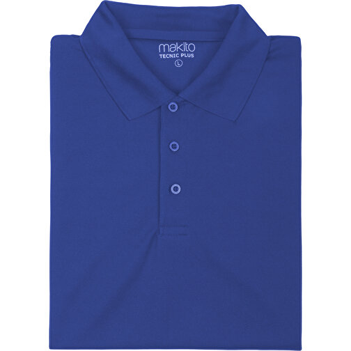 Polo-Shirt Tecnic Plus , blau, 100% Polyester 180 g/ m2, XL, , Bild 1