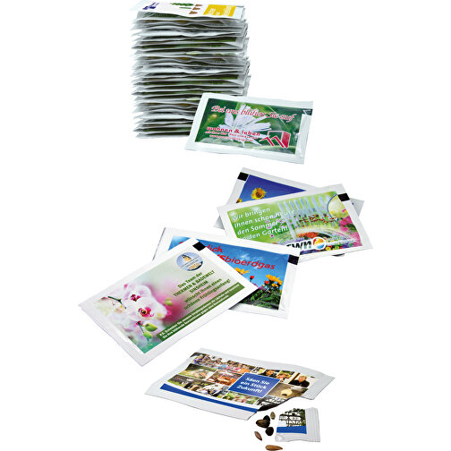 Samen-Briefchen - Sommerblumenmischung , individuell, Saatgut, Papier, 8,00cm x 5,50cm (Länge x Breite), Bild 5