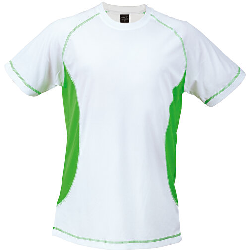 Erwachsene T-Shirt Tecnic Combi , grün, 100% Polyester 135 g/ m2, S, , Bild 1