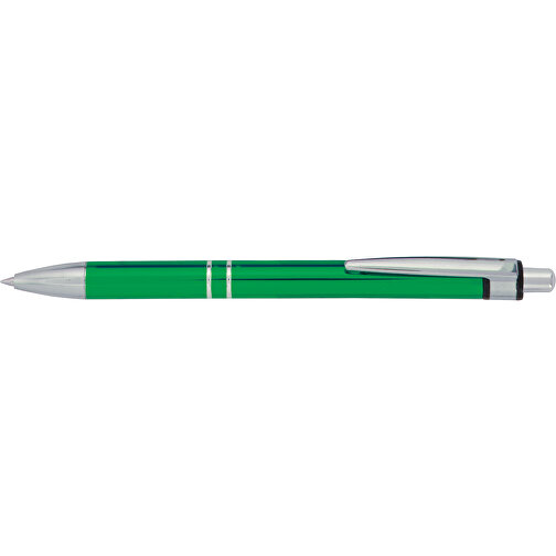 Kugelschreiber Malko , grün, Aluminium, 13,80cm (Breite), Bild 3